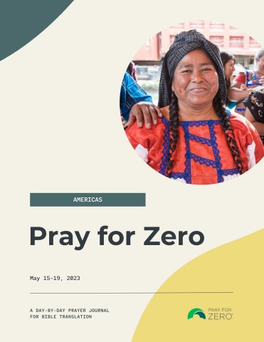 Cover of Pray for Zero Prayer Journal Americas