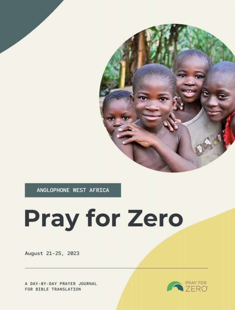 Anglophone West Africa Prayer Journal August 2023