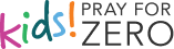 Pray for Zero Kids Dark Logo