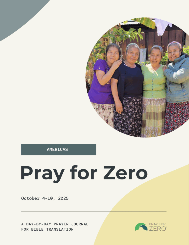 Americas Pray For Zero Journal Cover