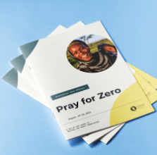Subscribe to The Pray for Zero Journal